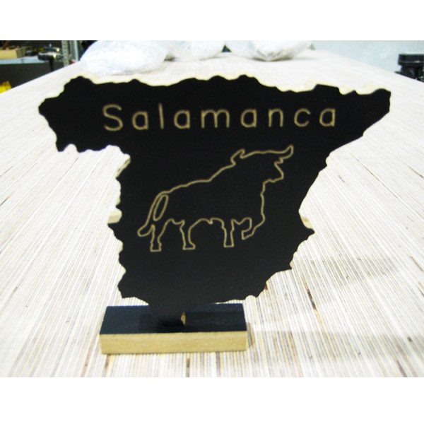 Mapa España toro Salamanca